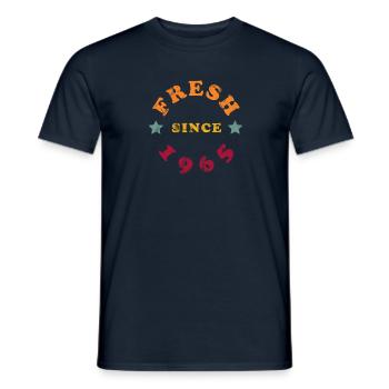 Millésime 1965 - T-shirt homme - marine - Devant - AI Model Male 178 light (178cm)