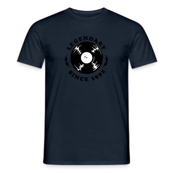 Millésime 1992 - T-shirt homme - marine - Devant - AI Model Male 178 light (178cm)