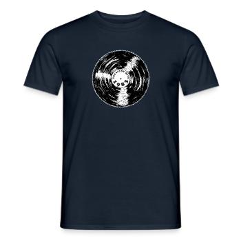 1983 40e anniversaire - T-shirt homme - marine - Devant - AI Model Male 178 light (178cm)