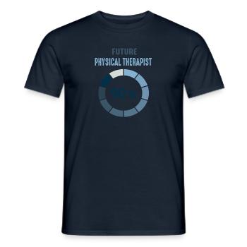 flagge USA Physiotherapeut Rretro Student - Männer T-Shirt - Navy - Vorne - AI Model Male 178 light (178cm)