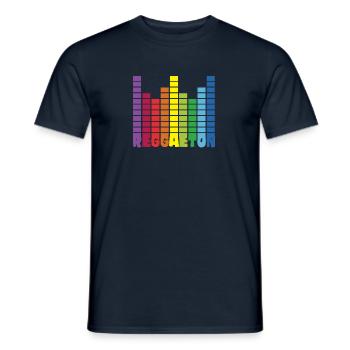 Reggaeton Geschenk Latin Dance Tanzen Tänzer - Männer T-Shirt - Navy - Vorne - AI Model Male 178 light (178cm)