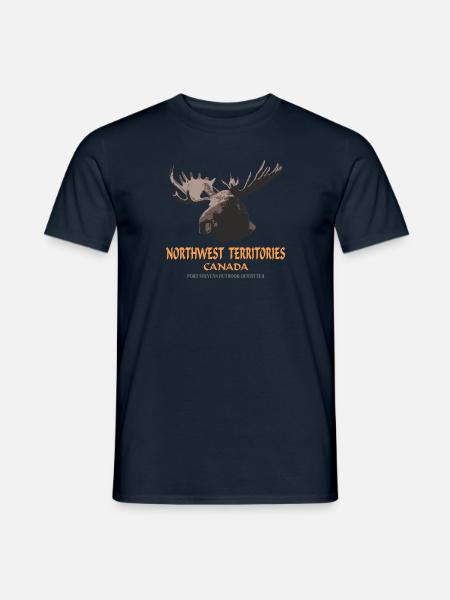 Northwest Territories - Männer T-Shirt - Navy