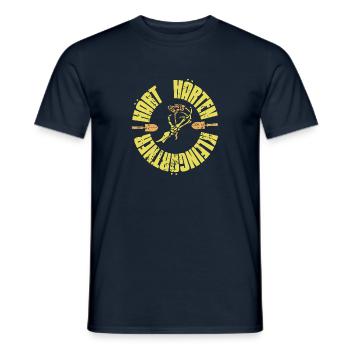 Hart Härter Kleingärtner - Garten Hobby Landschaft - Männer T-Shirt - Navy - Vorne - AI Model Male 178 light (178cm)