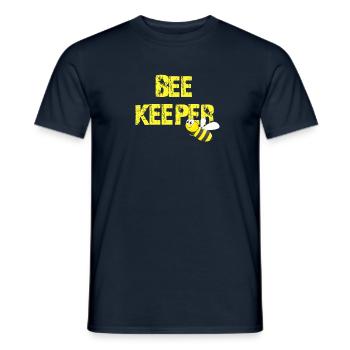 BEEKEEPER Gift - Men's T-Shirt - navy - Front - AI Model Male 178 light (178cm)