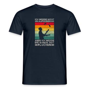 Akrobat Jonglieren Zirkus Künstler Jongleur - Männer T-Shirt - Navy - Vorne - AI Model Male 178 light (178cm)