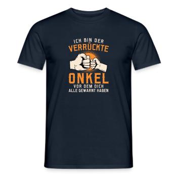 Patenonkel Onkel Pate Taufpate Patenonkel - Männer T-Shirt - Navy - Vorne - AI Model Male 178 light (178cm)