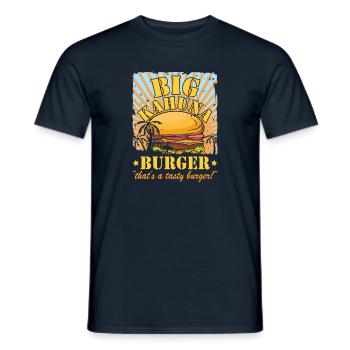 Big Kahuna Burger - That's A Tasty Burger - Men's T-Shirt - navy - Front - AI Model Male 178 light (178cm)