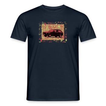 Yugo 45 Spritzer - Men's T-Shirt - navy - Front - AI Model Male 178 light (178cm)