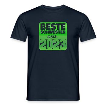Sister 2023 - Men's T-Shirt - navy - Front - AI Model Male 178 light (178cm)
