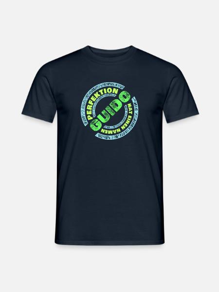 Guido Guido - Männer T-Shirt - Navy