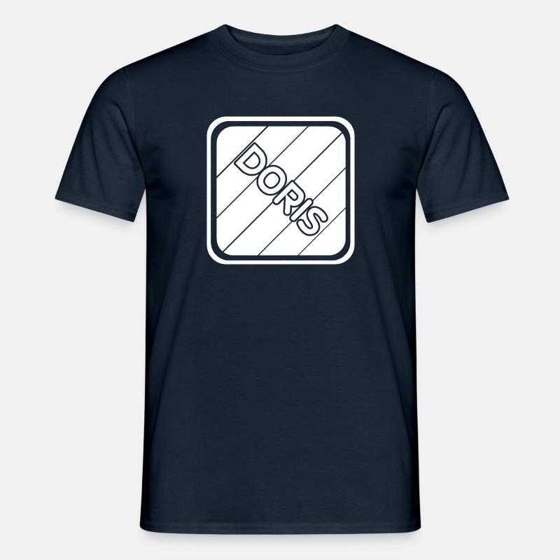 Mädchenname Doris - Männer T-Shirt - Navy