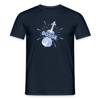 Gift for bosses - Men's T-Shirt - navy - Front - AI Model Male 178 light (178cm)