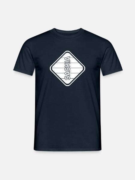 First name Saskia - Men's T-Shirt - navy
