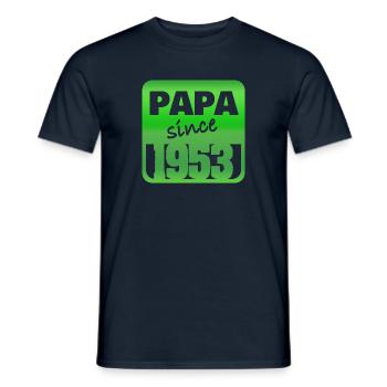 1953 - T-shirt homme - marine - Devant - AI Model Male 178 light (178cm)