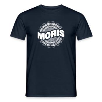 Cadeau pour Moris - T-shirt homme - marine - Devant - AI Model Male 178 light (178cm)