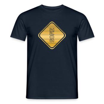 First name Sofie - Men's T-Shirt - navy - Front - AI Model Male 178 light (178cm)
