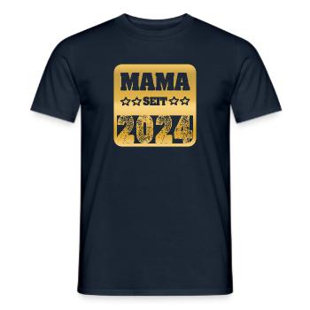 2024 - Männer T-Shirt - Navy - Vorne - AI Model Male 178 light (178cm)