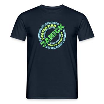 Stéphanie - T-shirt homme - marine - Devant - AI Model Male 178 light (178cm)