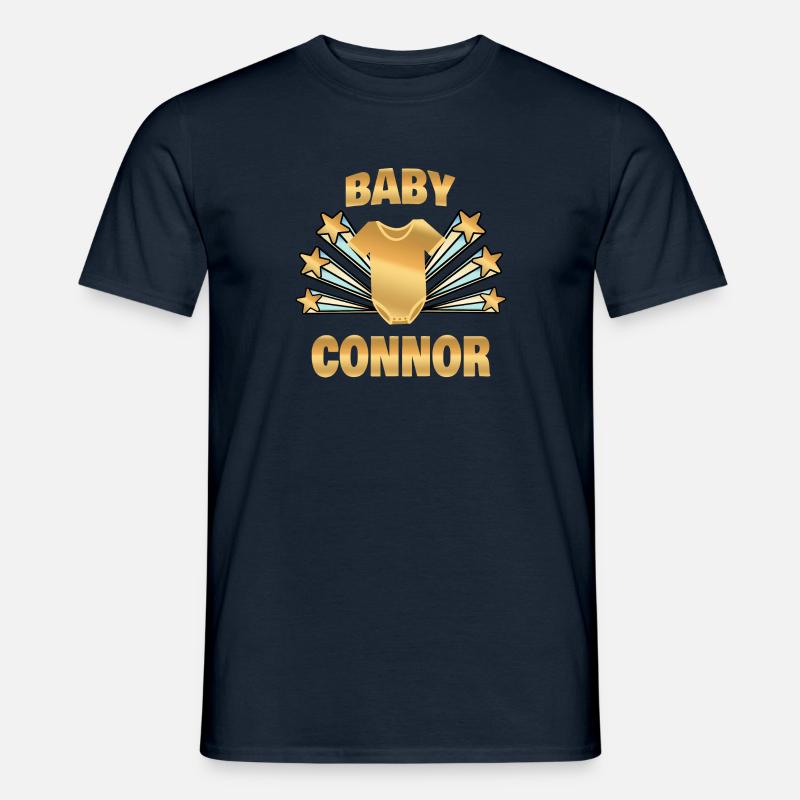 Geburt Connor - Männer T-Shirt - Navy