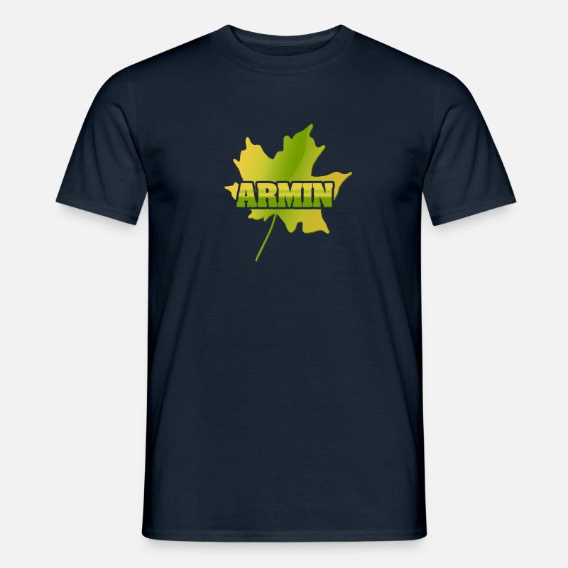 Armin Armin - Männer T-Shirt - Navy