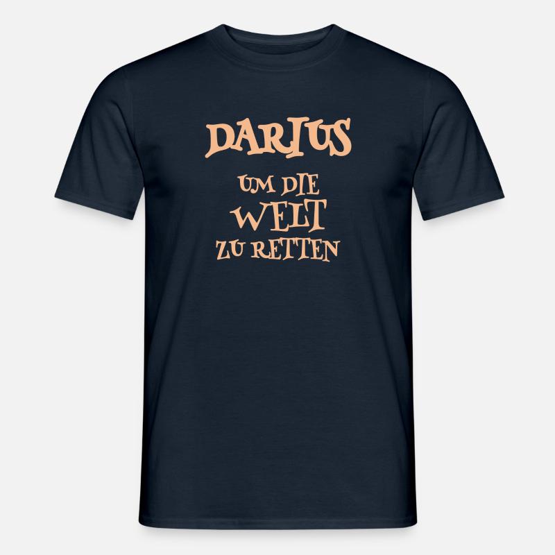 Darius - Men's T-Shirt - navy