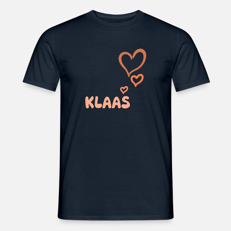 Klaas - Männer T-Shirt - Navy