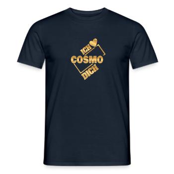 Gift for Cosmo - Men's T-Shirt - navy - Front - AI Model Male 178 light (178cm)