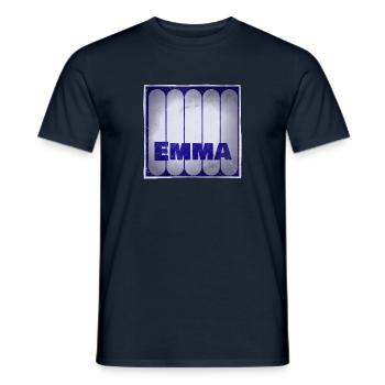 Nom Emma Idée Cadeau - T-shirt homme - marine - Devant - AI Model Male 178 light (178cm)