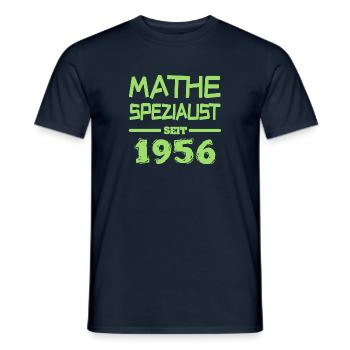 Witzig 1956 - Männer T-Shirt - Navy - Vorne - AI Model Male 178 light (178cm)