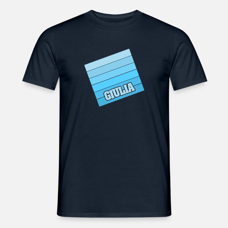 Frau Giulia - Männer T-Shirt - Navy