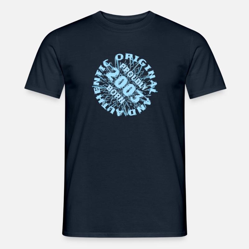 Spielfeld 2003 - Männer T-Shirt - Navy