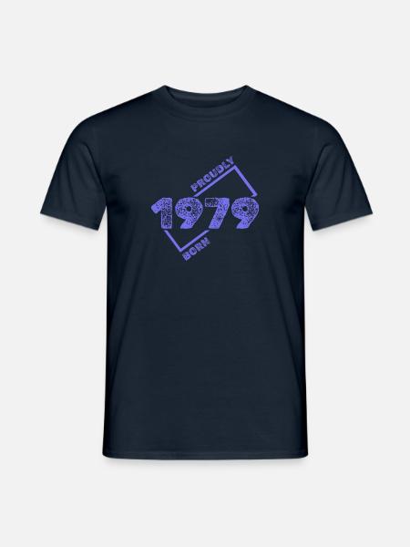 Geschenkidee 1979 - Männer T-Shirt - Navy