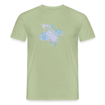 Nerdy 1995 - Men's T-Shirt - sage - Front - AI Model Male 178 light (178cm)