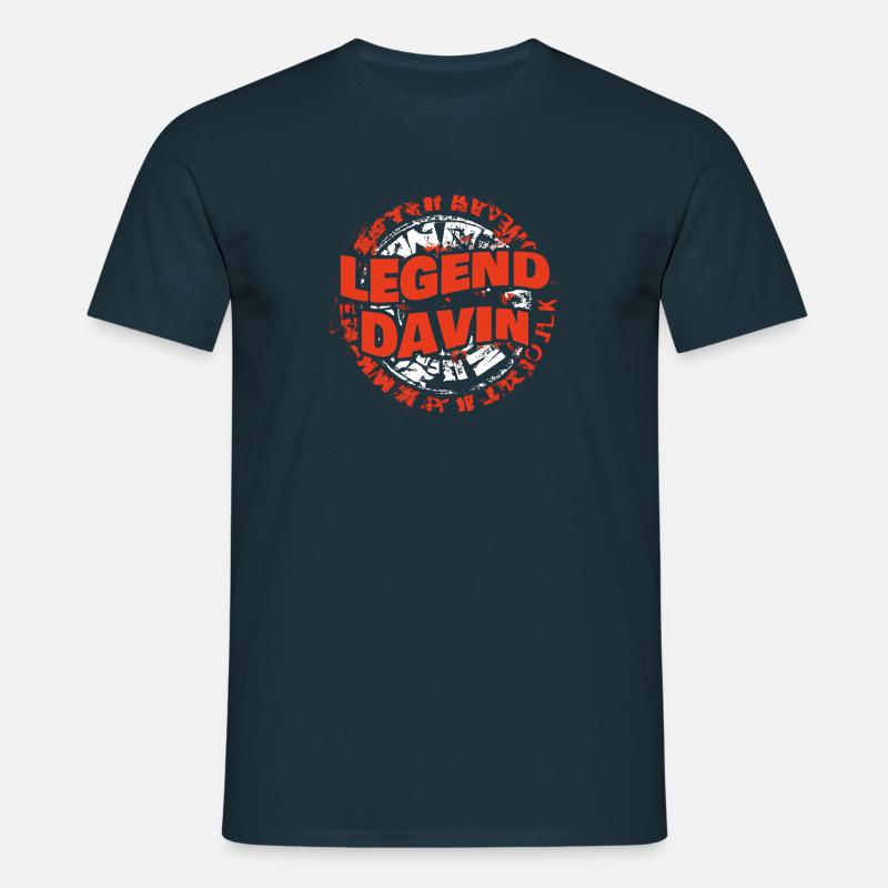 Mann Davin - Männer T-Shirt - Navy