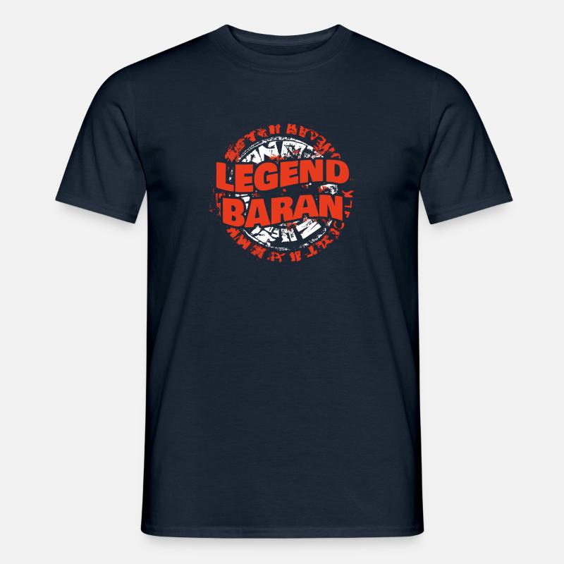Mann Baran - Männer T-Shirt - Navy