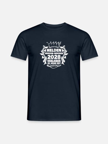 born in 2028 - Men's T-Shirt - navy