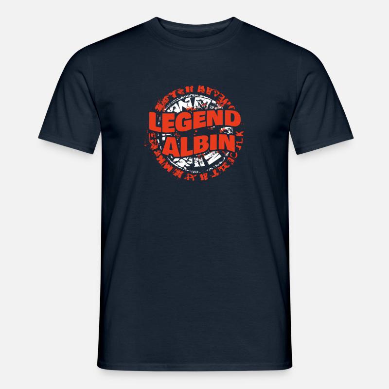 Mann Albin - Männer T-Shirt - Navy