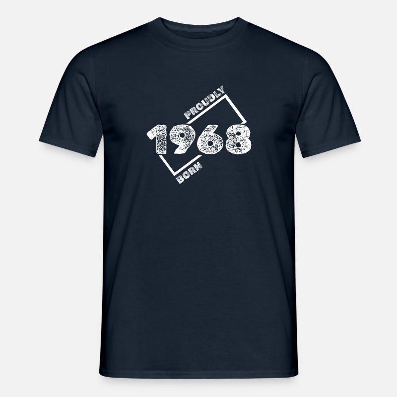 Geschenkidee 1968 - Männer T-Shirt - Navy