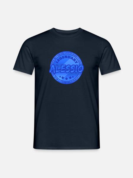 Gift for Alessio - Men's T-Shirt - navy