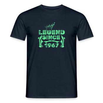 1967 - T-shirt homme - marine - Devant - AI Model Male 178 light (178cm)