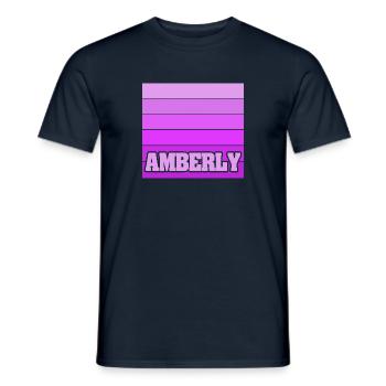Woman for Amberly maiden name Sport - Men's T-Shirt - navy - Front - AI Model Male 178 light (178cm)