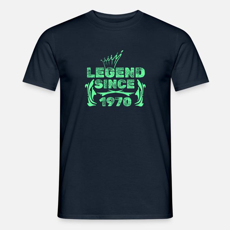 Geschenkidee 1970 - Männer T-Shirt - Navy