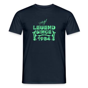1984 1984 - Männer T-Shirt - Navy - Vorne - AI Model Male 178 light (178cm)