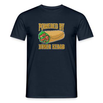 Propulsé par Doner Kebab - Propulsé par Doner Kebab - T-shirt homme - marine - Devant - AI Model Male 178 light (178cm)