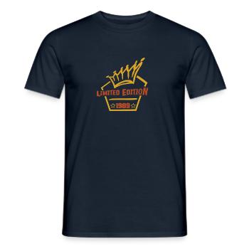 1989 - Männer T-Shirt - Navy - Vorne - AI Model Male 178 light (178cm)