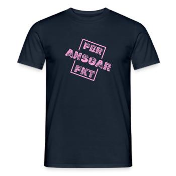 Einzigartig Ansgar - Männer T-Shirt - Navy - Vorne - AI Model Male 178 light (178cm)