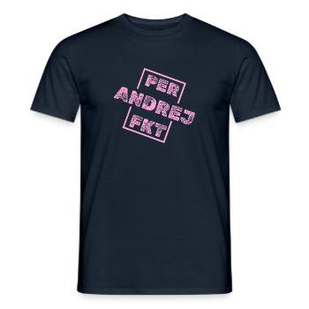 Geschenk für Andrej - Männer T-Shirt - Navy - Vorne - AI Model Male 178 light (178cm)