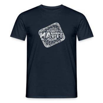 Stardust Matti - Men's T-Shirt - navy - Front - AI Model Male 178 light (178cm)