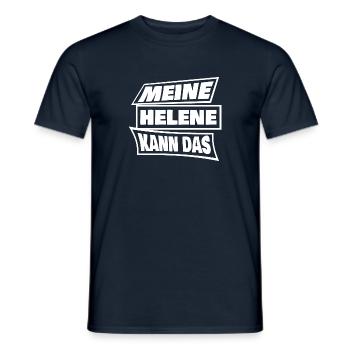 Geschenk für Helene - Männer T-Shirt - Navy - Vorne - AI Model Male 178 light (178cm)