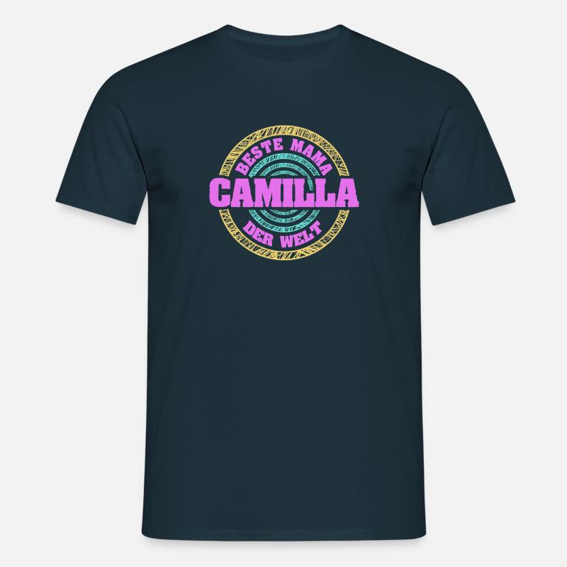 Mutter Camilla - Männer T-Shirt - Navy